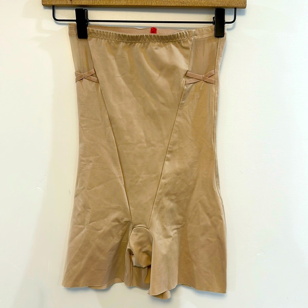 SPANX high-rise shapewear tan/nude